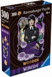 Drewniane puzzle Wednesday 300 elementów Ravensburger