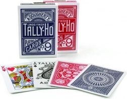 Karty do gry TALLY-HO – standardowy indeks, mix kolorów