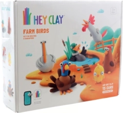 Hey Clay – kreatywny zestaw – ptaki z farmy