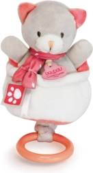 Pluszowy kotek muzyczny DOUDOU 20 cm