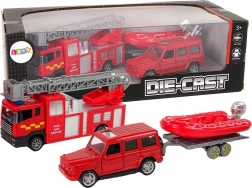 Zestaw Pojazdów Strażackich z Pontonem