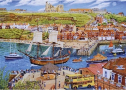 GIBSONS puzzle Endeavour, Whitby 1000 elementów