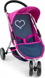 Trójkołowy wózek dla lalek Susie Prestige Navy