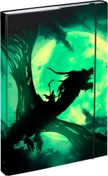 Teczki na zeszyty A4 z motywem smoka BAAGL