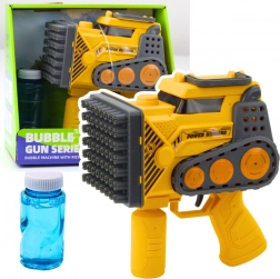 Konstrukcyjny pistolet do baniek 56 otworów żółty