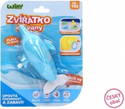 Nakręcany delfin do wanny