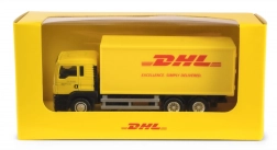Metalowy model ciężarówki DHL 1:64 RMZ City