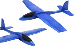 Duży niebieski styropianowy szybowiec 68 cm