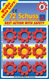 Kapiszony do pistoletów – bębenek 8-strzałowy