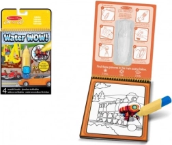 Magiczne Malowanie Wodą - Środki Transportu Kolorowanki