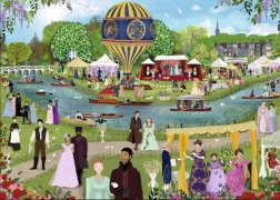 Ravensburger puzzle Bridgertonowie 1000 elementów