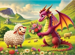 Drewniane puzzle bukiet dla przyjaciela 40 elementów WOODEN CITY