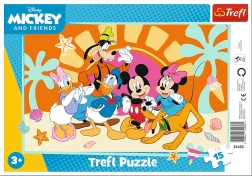 Puzzle MICKEY I PRZYJACIELE 15 elementów