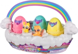 Hatchimals zestaw wielopak Chmurka z neonową tęczą