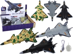 Model samolotu z napędem ciernym i efektem pary, ładowany, 3 kolory