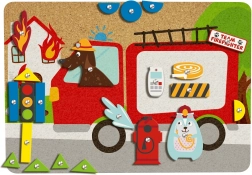 Lena gra do wbijania Strażacy