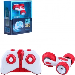 Czerwone kaskaderskie mini auto RC