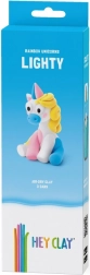 Masa plastyczna Hey Clay Jednorożce 3 opakowania, Lighty