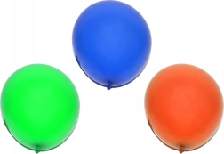 Balony do nadmuchiwania 26 cm - zestaw 10 szt., metaliczne