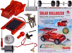 Solarna układanka buldożera – 1 sztuka