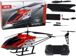 RC helikopter 70 cm czerwony ze stabilizacją i LED