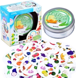 Szybka gra spostrzegawcza owoce i warzywa