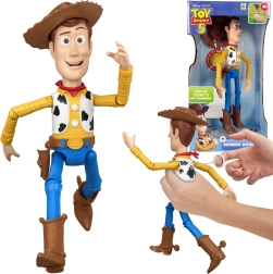 Mattel Disney Toy Story 5 interaktywna biegnąca figurka Woody 30 cm