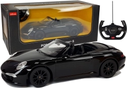 RC auto Porsche 911 Carrera S Rastar 1:12 – czarne
