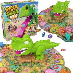 Rodzinna gra Spin Master Snack‑O‑Saurus Rex 5+