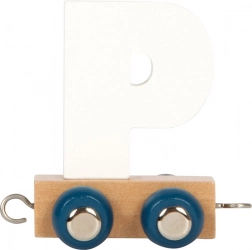 Small Foot Polarny pociąg literka P