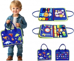 Sensoryczna busy book Dinozaury 4 – 2Kids Toys