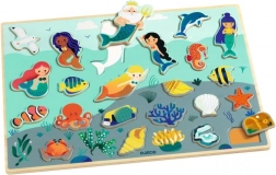 DJECO drewniana układanka morski świat