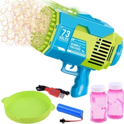 Elektryczny pistolet do baniek z 73 otworami – Bazooka