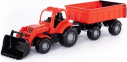 Traktor-ładowarka z przyczepą Macher