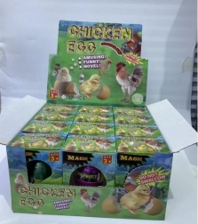 Jajko z rosnącym kurczątkiem 6 cm