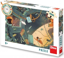 DINO puzzle znajdź 10 przedmiotów: kosmos XL, 300 elementów