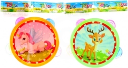 Tamburyn z motywem zwierzątek 13,5 cm