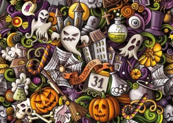 puzzle halloween 1000 elementów