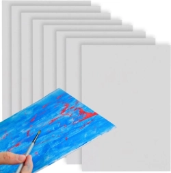 Płótno malarskie na płycie 30 × 40 cm, zestaw 8 szt. MAILEO