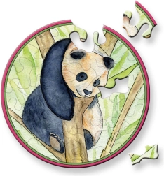 Curiosi okrągłe puzzle Picoli Panda 33 elementy