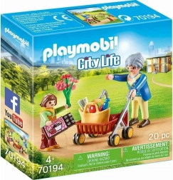 Babcia z chodzikiem Playmobil