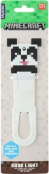 Minecraft lampka do książki panda