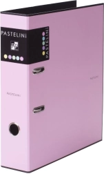 Segregator A4 z mechanizmem dźwigniowym 7 cm PASTELINI różowy