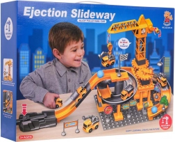 Zestaw budowlany plac budowy z autkami i akcesoriami