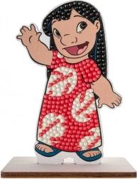 Malowanie diamentowe DISNEY: Lilo – zestaw CRYSTAL ART