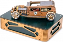 Drewniane puzzle 3D WOODEN CITY hot rod – edycja limitowana