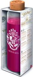 Szklana butelka z silikonowym pokrowcem HARRY POTTER 585 ml