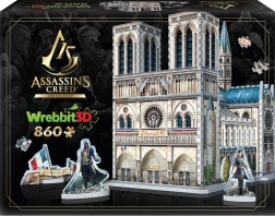 3D puzzle Assassin's Creed Unity: Katedra Notre-Dame 860 elementów