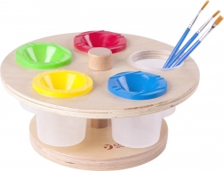 CLASSIC WORLD obrotowy stojak na farby z kubeczkami