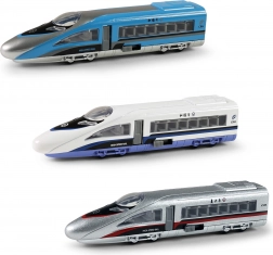 Metalowy mini pociąg ekspresowy